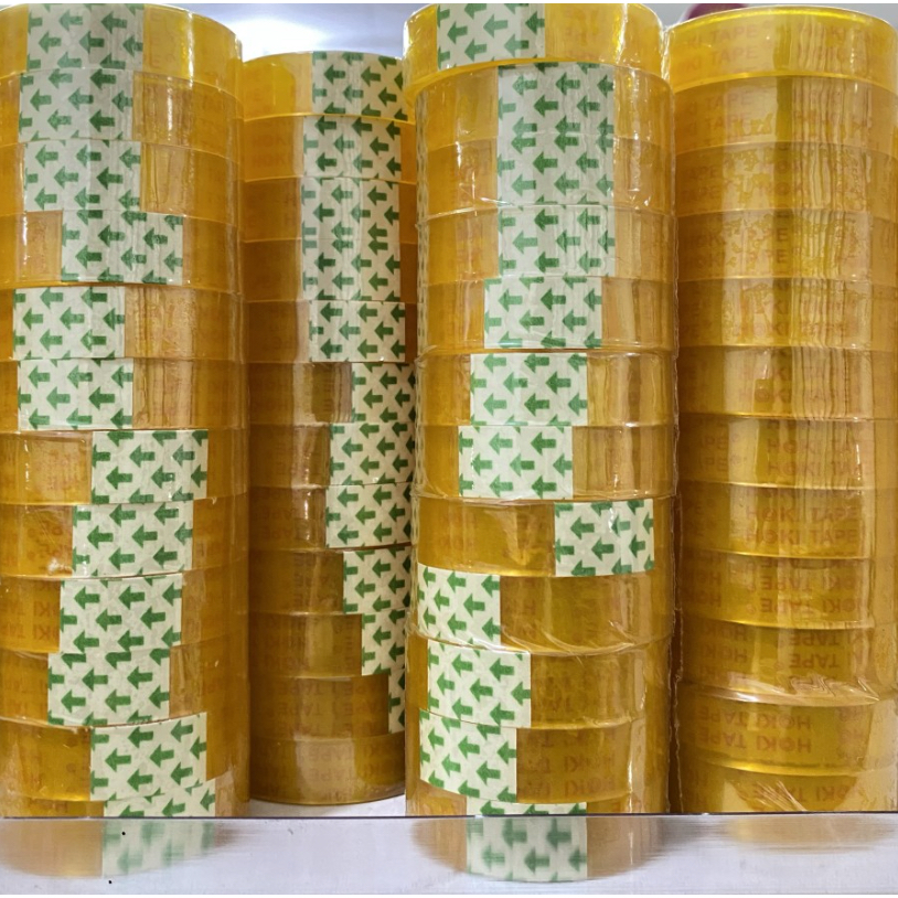 

[1 Slop = 12 Pcs] Isolasi Bening Kecil Tebal 12mm x 25 mtr not Nachi