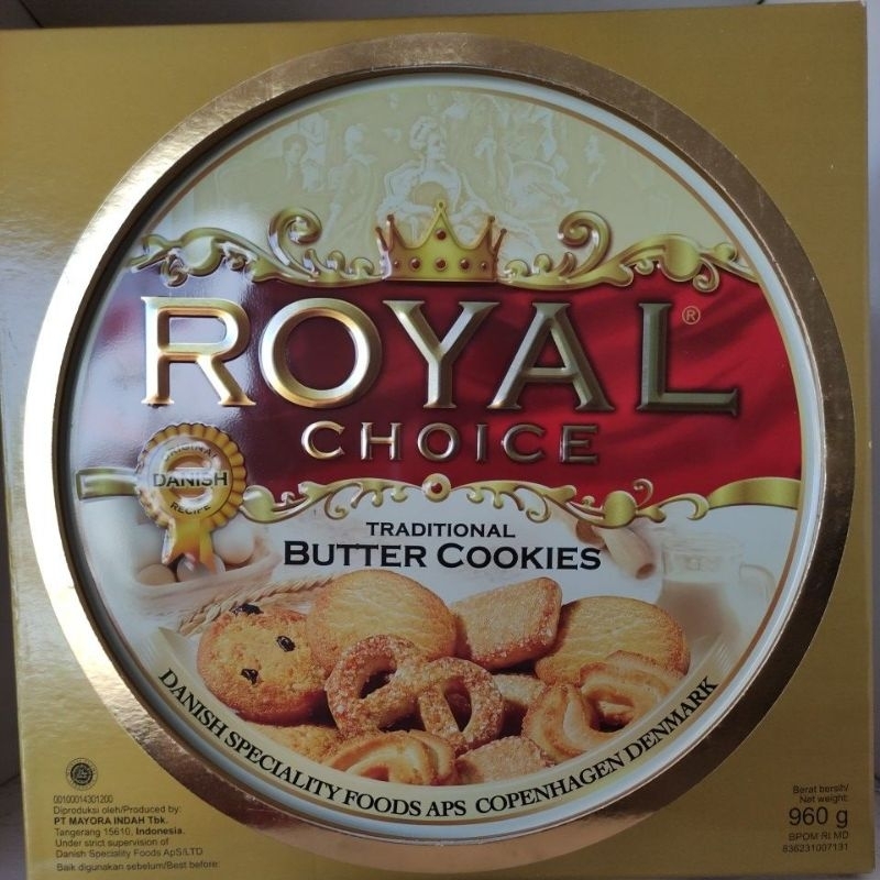 

Royal Butter Cookies 960g 960 gram