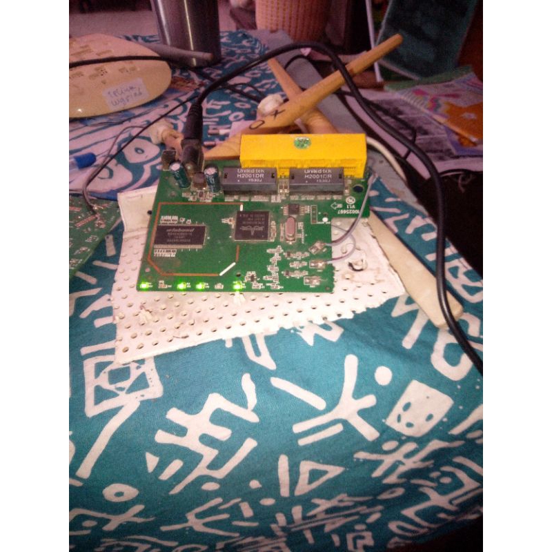 router bugil bekas modif out dor minus /mati/eror/nyala power