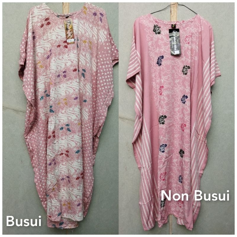 Batik Pekalongan Daster Lowo Batik Cap Premium LD 140 cm PINK SERIES