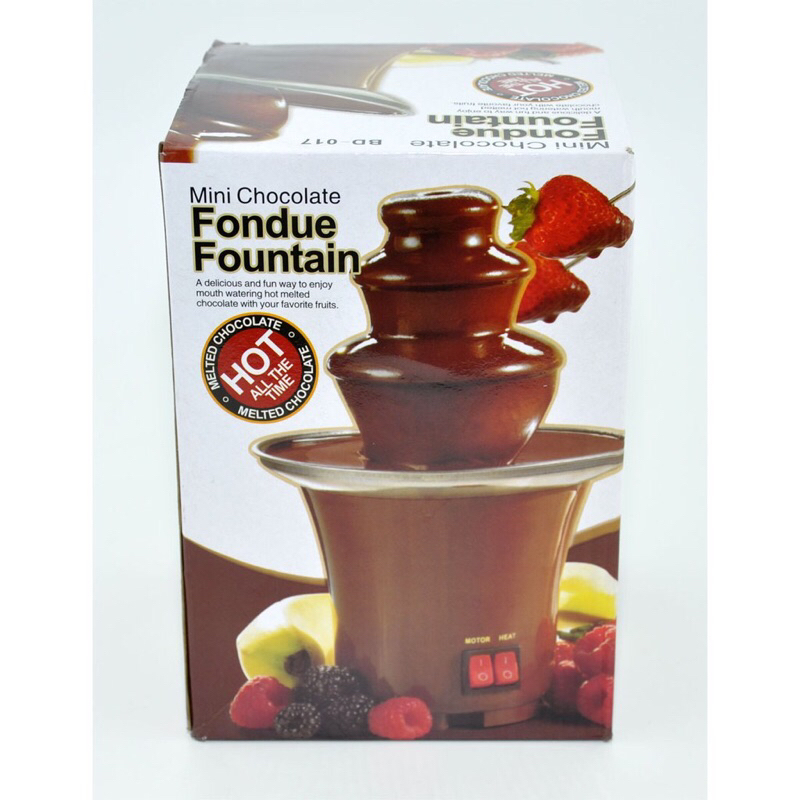 Mesin Coklat Air Mancur Mini - Chocolate Fondue Fountain