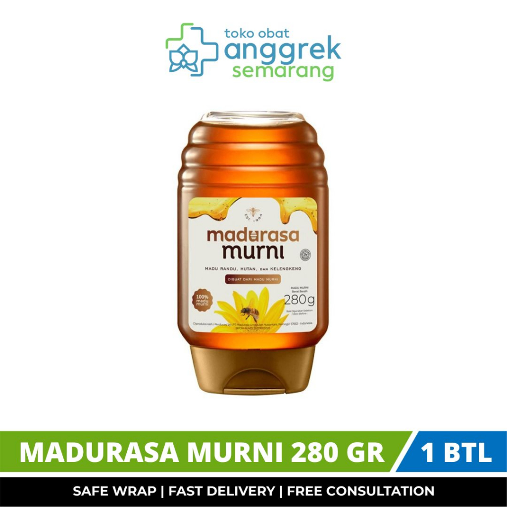 

MADURASA MURNI 280 GR/MADU MURNI/DAYA TAHAN TUBUH