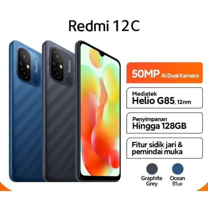 REDMI 12C RAM 4/128GB