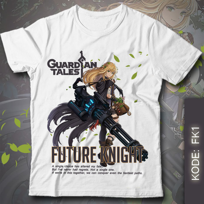 Baju Kaos Game Guardian Tales - Future Knight Heavenhold
