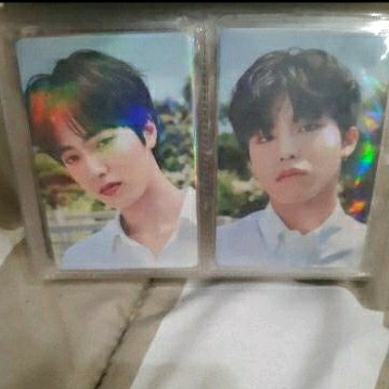 Photocard Treasure Haruto Jeongwoo Manyo Kebun