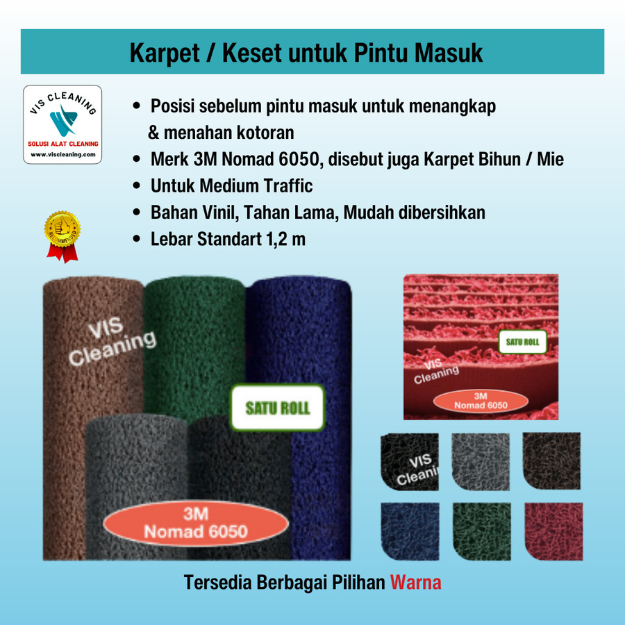 Karpet / Keset Mie 3M Nomad 6050 (per Roll 24 m)