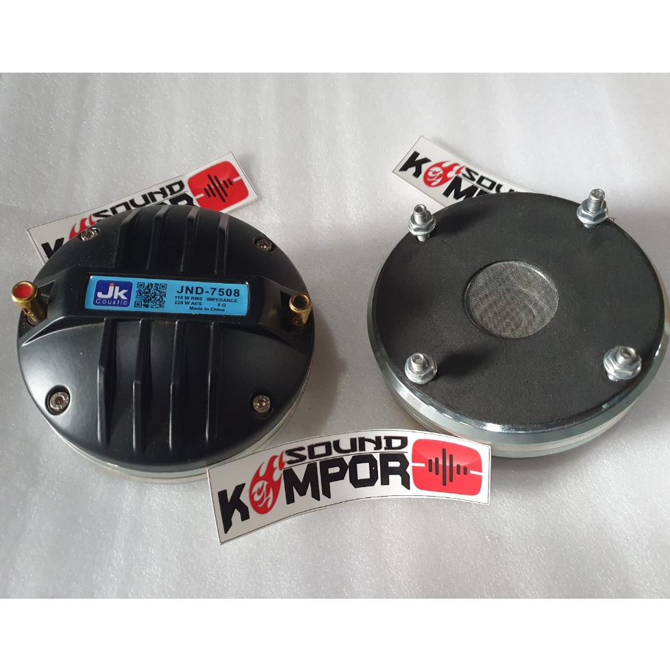 DRIVER TWEETER JK COUSTIC JND-7508 COIL 3 INCH NEODYMIUM JND7508 TWEETER JND 7508