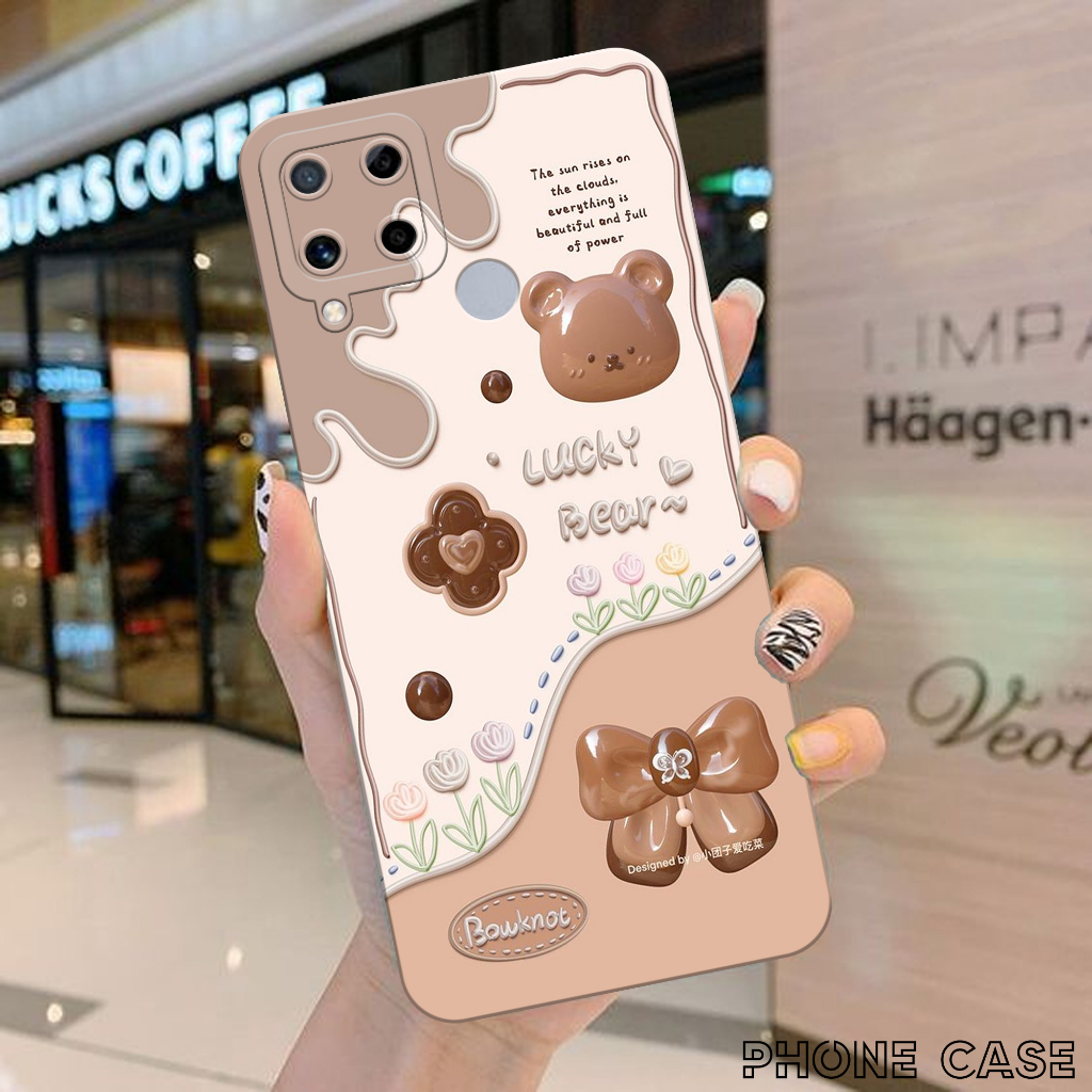 Softcase Realme C15 Case Realme C15  Silikon Realme C15 Casing Realme C15 Kesing Realme C15 Case Ter