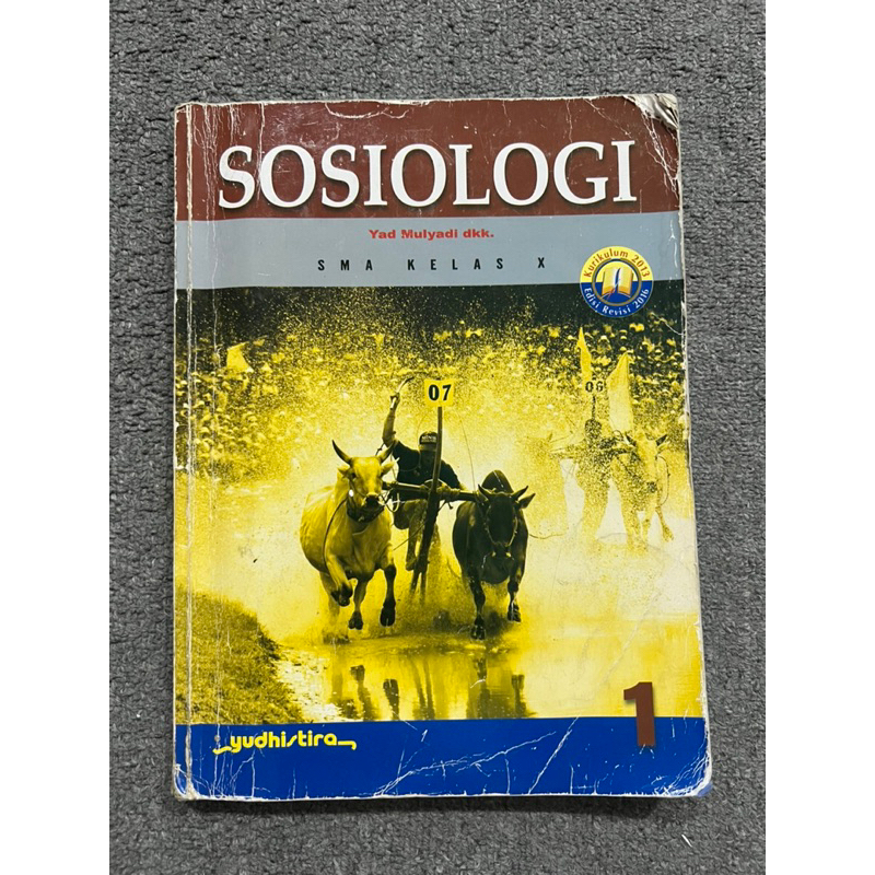 (Preloved) Sosiologi SMA Kelas X 10 Kurikulum 2013 edisi revisi 2016