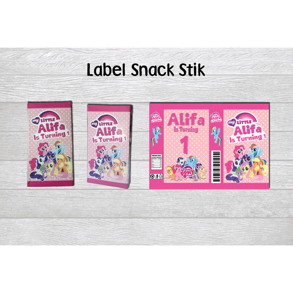 

Label Snack Stik