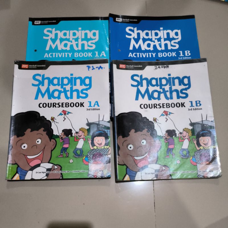 

Shaping Math Activity and Coursebook 1A Dan 1B