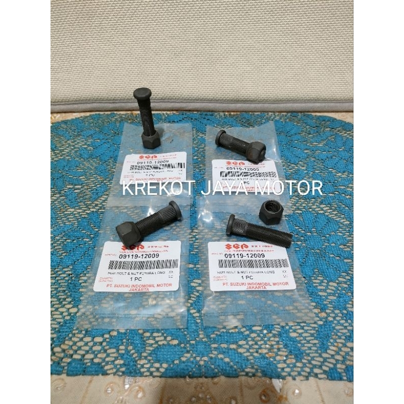 BAUT RODA + MUR SUZUKI FUTURA / EXTRA LONG ABU2 ORIGINAL