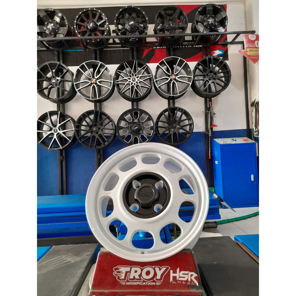 Velg HSR KLG 9100 R16 Velg Clasik Ring 16 Velg Mobil Brio,Kijang,Xenia Free Ongkir