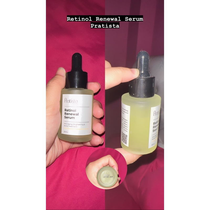 Retinol Renewal Serum Pratista | Retinol Pratista | Preloved | bekas pakai
