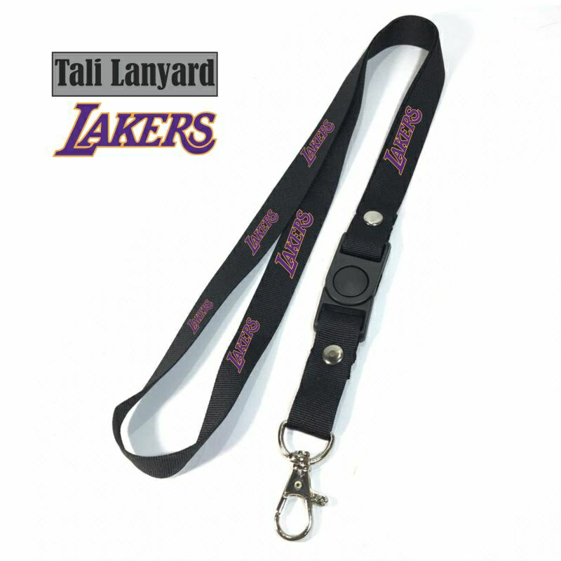 

Lanyard pods LAKERS tali lanyard BASKETBALL gantungan kunci name tag id card kartu nama / lanyard podss vapee gantungan / bisa cod lanyard best seller lanyard hitam lanyard murah / oring lengkap