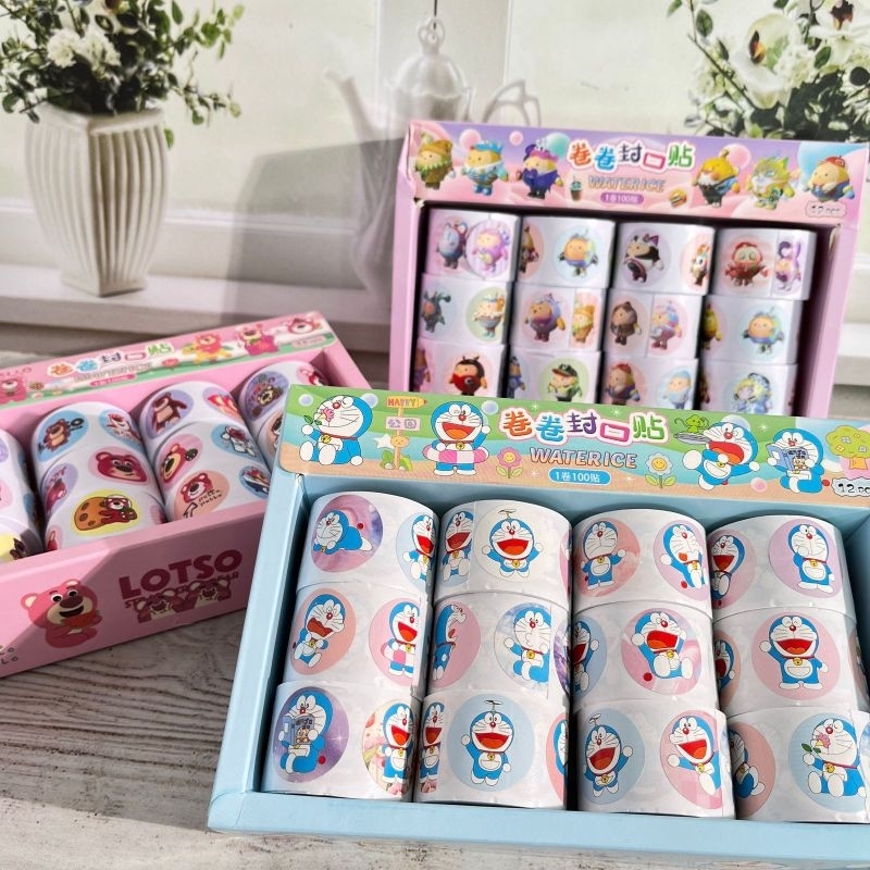 

Washitape SZ-182 Washitape Karakter Kartun (1 Rol) Selotip Unik Lucu Kado Viral Kekinian Termurah