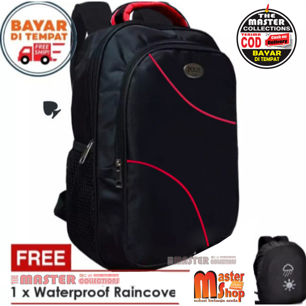 Tas POLO Tas Ransel POLO Tas Pria Tas Punggung Tas Laptop Tas Ransel Laptop
