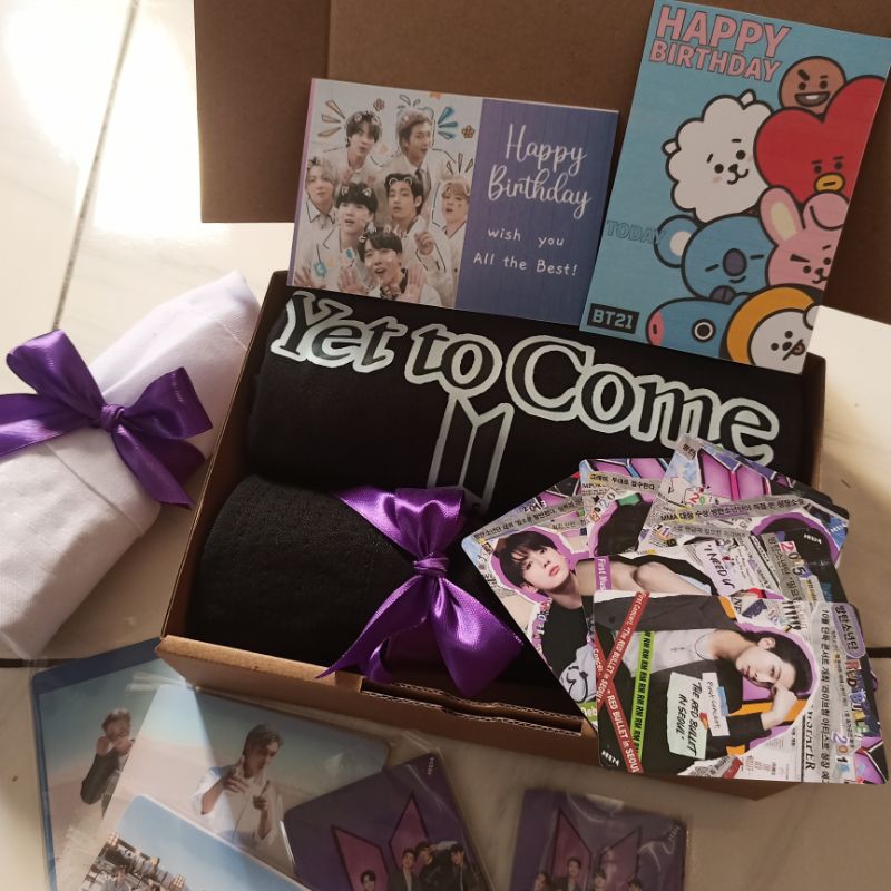

(COD)HAMPERS KADO BTS yettocome Giftbox for Army Kado Army BTS KADO ULANGTAHUN