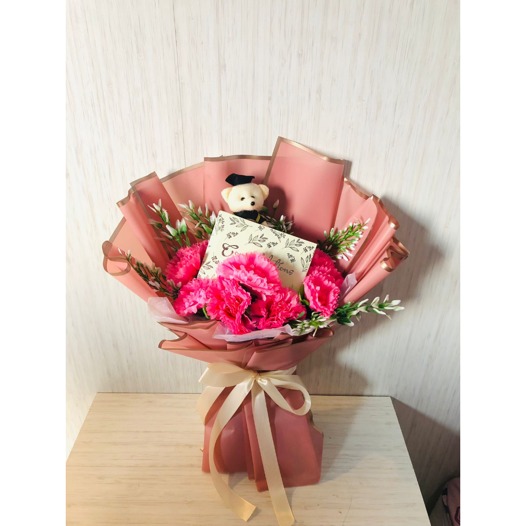 BUKET WISUDA DENGAN EMAS MINI GIFT SERIES CONGRATULATION 0.05 GRAM -  0.2 GRAM