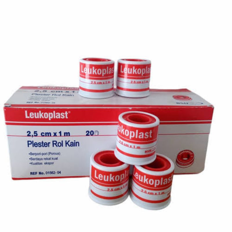 PLESTER LEUKOPLAST UKURAN 2.5CM X 1M/ PLESTER ROLL COKLAT / PLESTER ROLL / PLESTER LEUKOPLAS