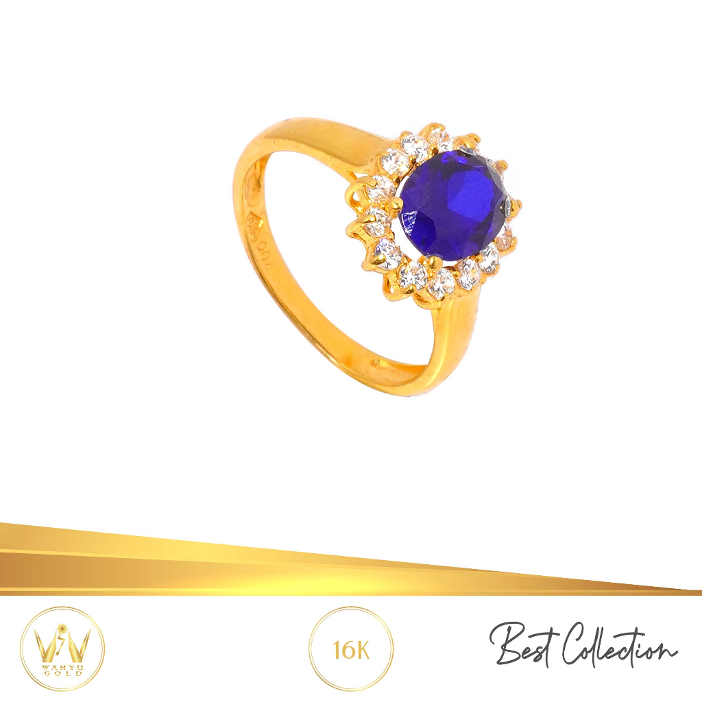 CINCIN EMAS MAS 16K PERHIASAN AKSESORIS WANITA EMAS WAHYU REDJO CC05JL23 19NPMP