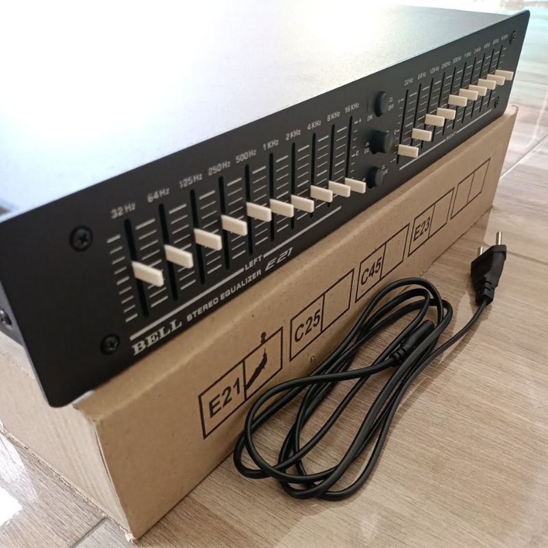 Equalizer Bell BGR 20 chanel stereo