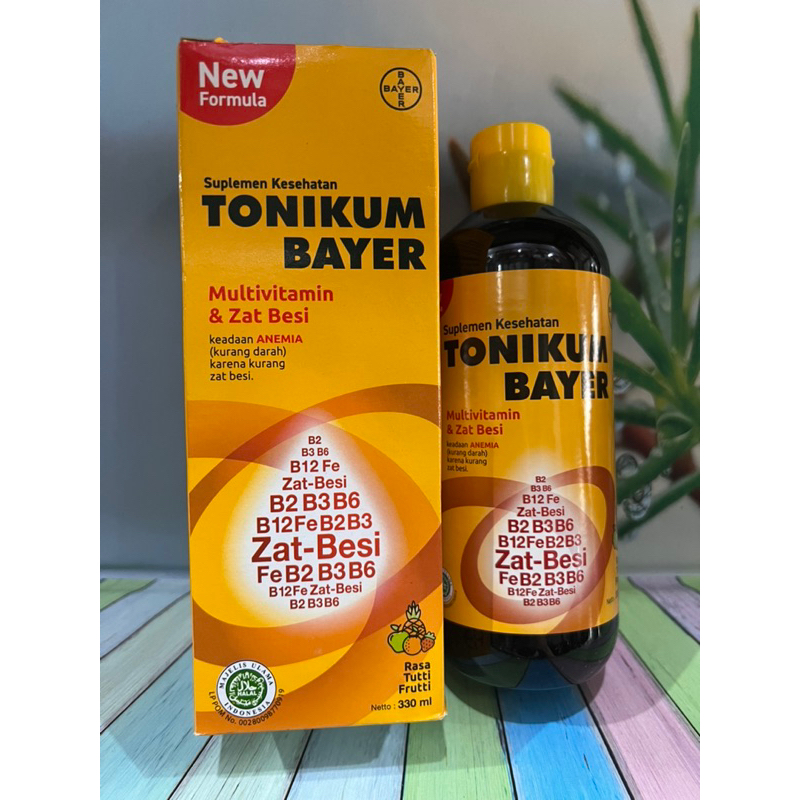 

TERLARIS TONIKUM BAYER PENAMBAH DARAH 330ml