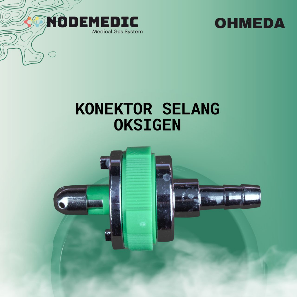 Konektor Selang Oksigen NODEMEDIC
