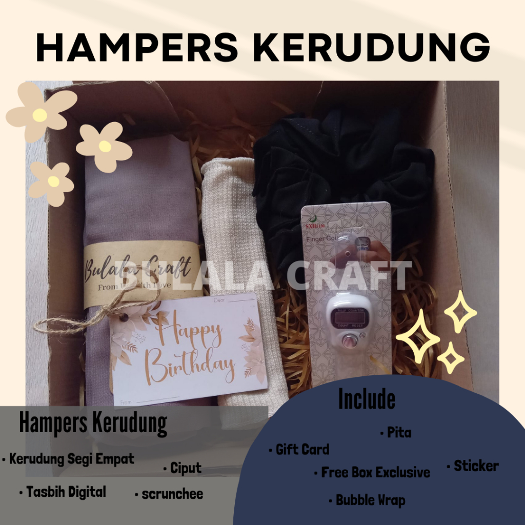 

Hampers dan Kado Hijab Premium Box