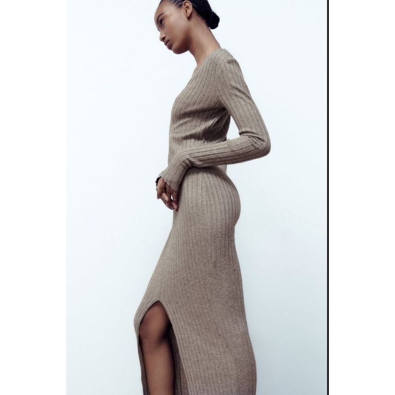 Zrrrr soft ribbed dress