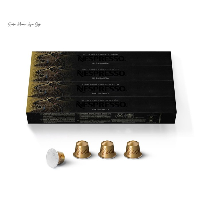 

Nespresso master origin nicaragua coffee capsule kopi kapsul pack of 10