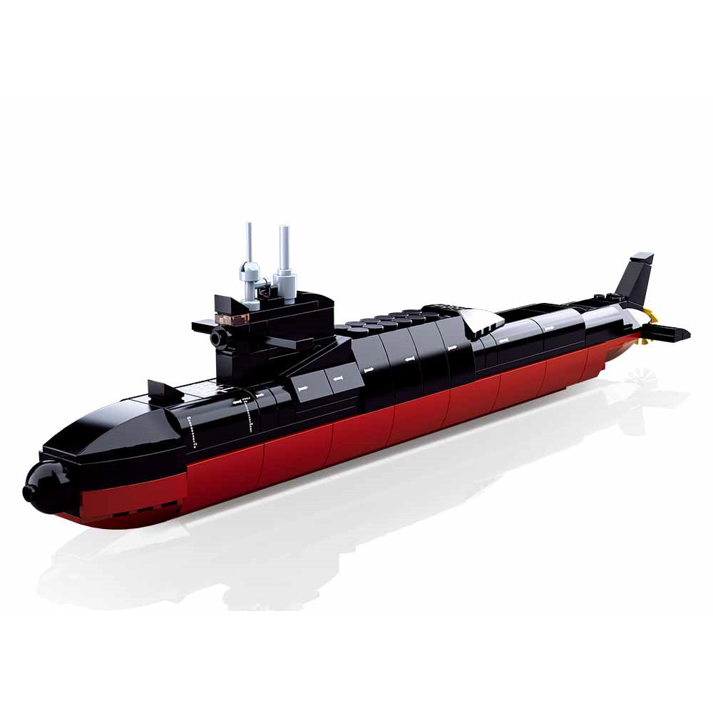 (AS) Mainan Brick Sluban M38-B0703 - 094 Strategic Submarine / Kapal Selam 1:450