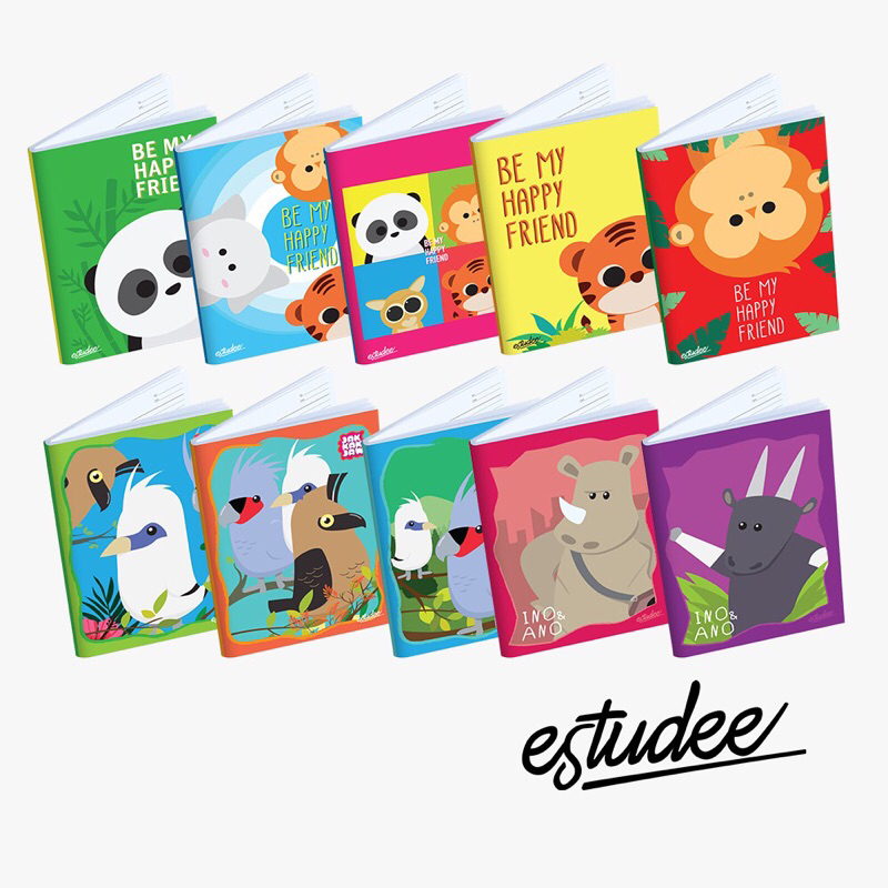 

Buku Tulis Estudee Pack Isi 10 Buku