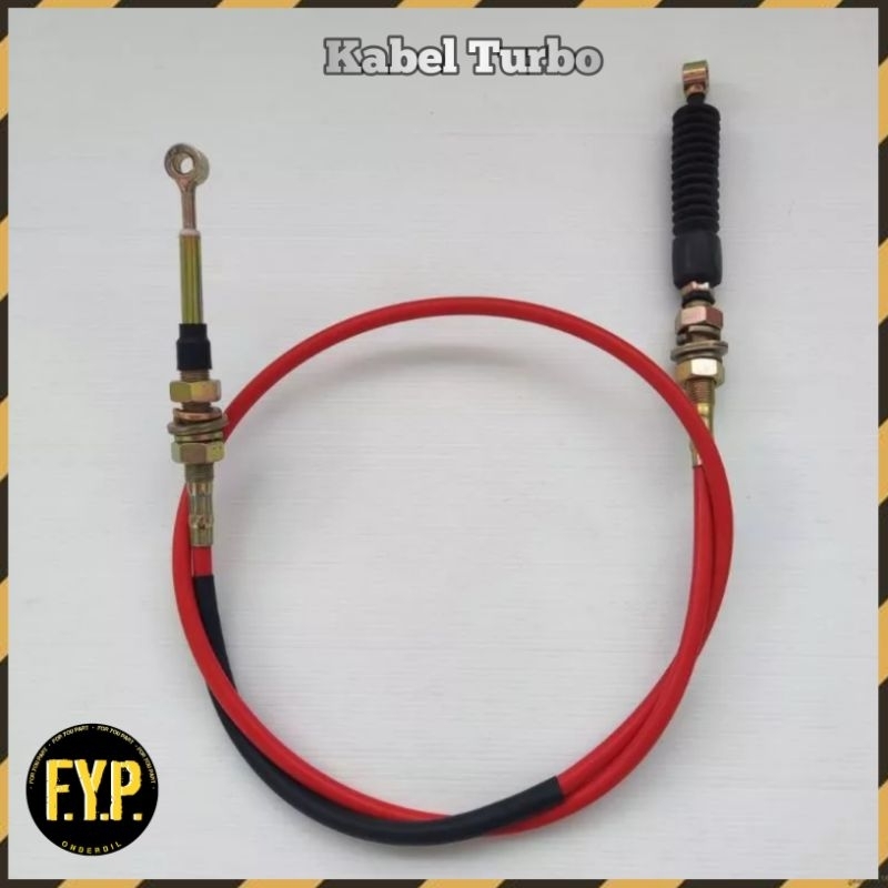 Kabel Turbo Hilo Hilow Booster Kabel Double Gardan Motor 200cc Viar Karya Jialing Roda 3 Tiga