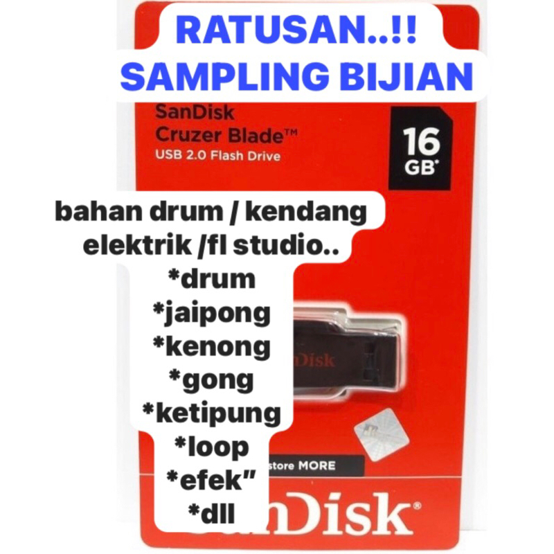 RATUSAN SAMPLING BIJIAN (Wave).. Bahan DTX,MPX,ASHLEY dll
