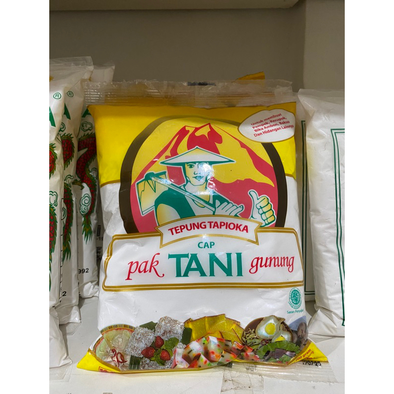 

Tepung Tapioka cap Pak Tani Gunung 500gr