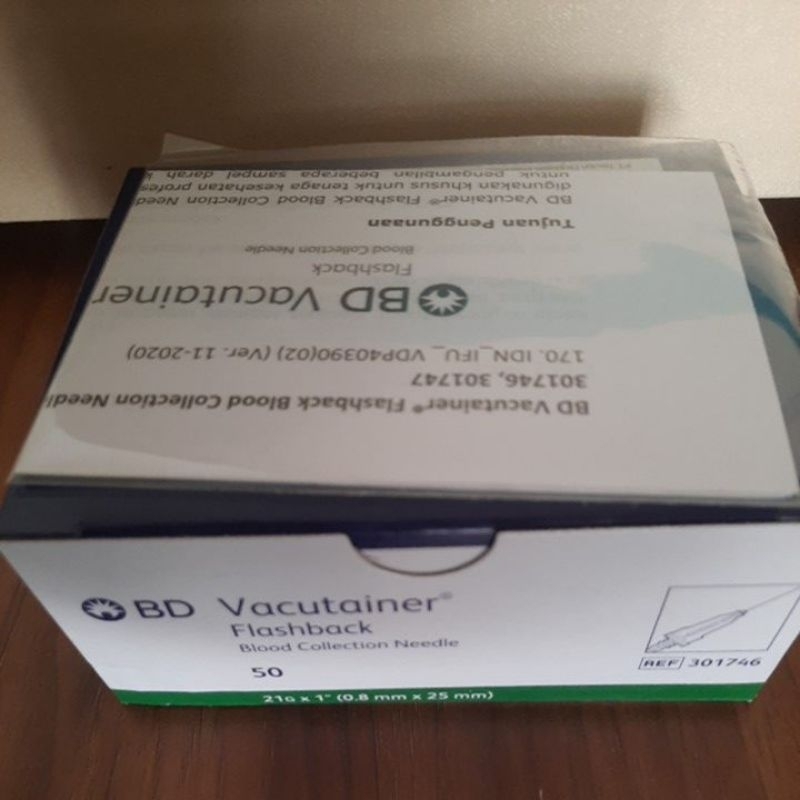 BD Vacutainer Flashback Needle No.21G
