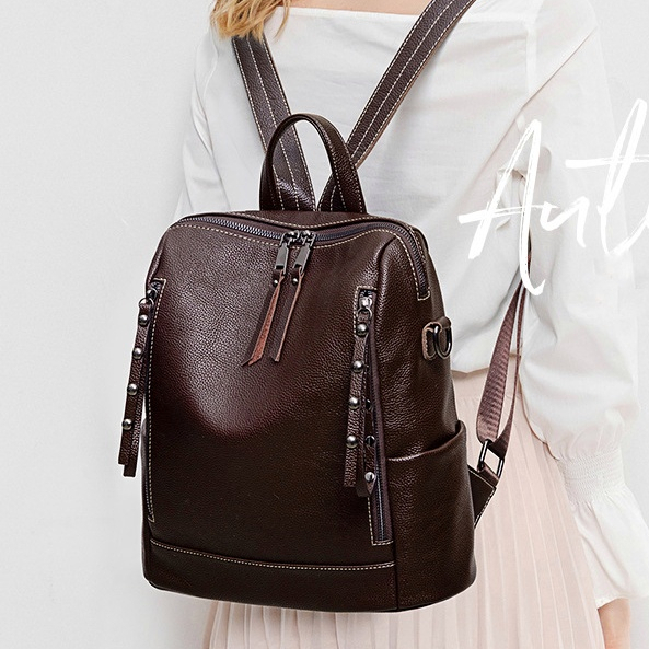 RL504 Backpack Trendi OOTD Style Remaja Kekinian Tas Ransel Wanita