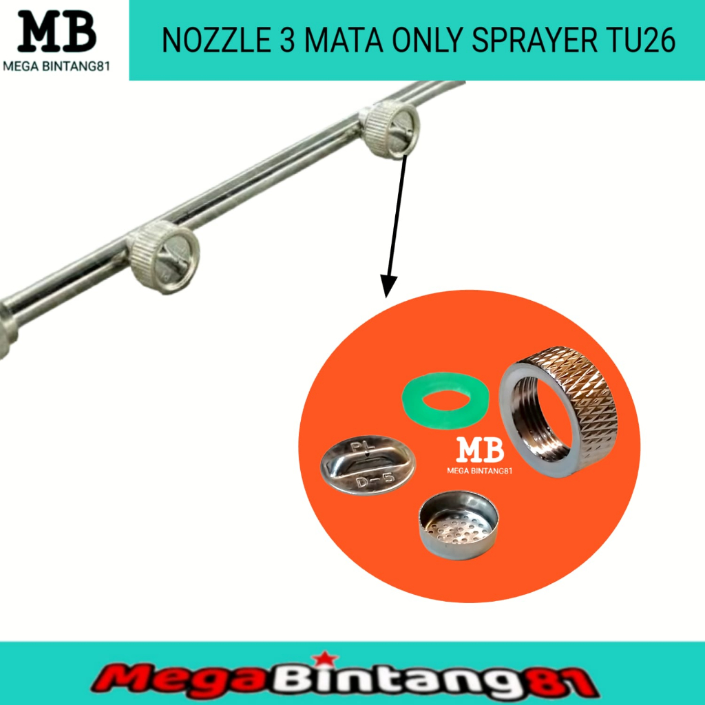nozzle sprayer spuyer sprayer Stik mata 3 kabut elektrik stik sprayer nozzle stik semprotan hama pan