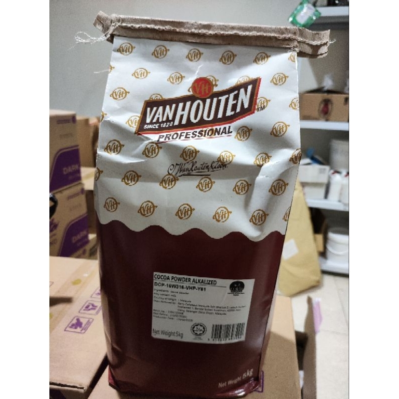 VAN HOUTEN OPTIMUM COCOA POWDER 250 GR (KEMASAN REPACK) // MINUMAN COKLAT POWDER VAN HOUTEN