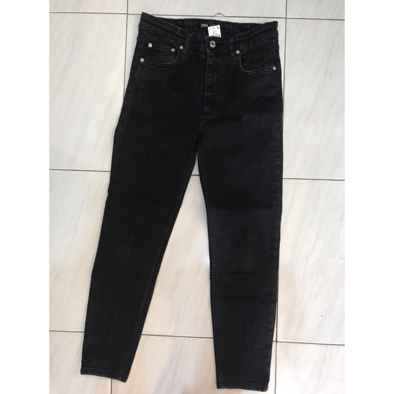 CELANA JEANS CEWEK ZARA SECOND ORIGINAL