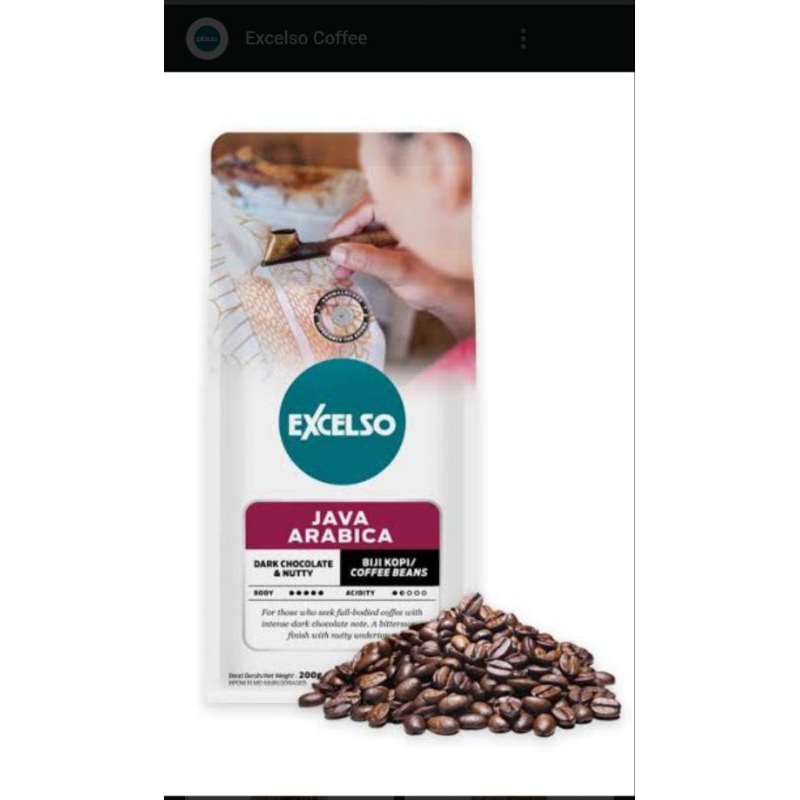 

JAVA ARABICA BIJI 200G