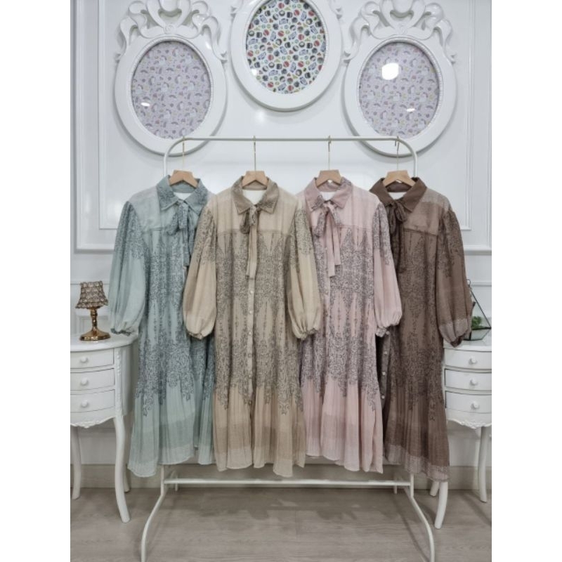 Long Tunik Plisket by Meijiwang