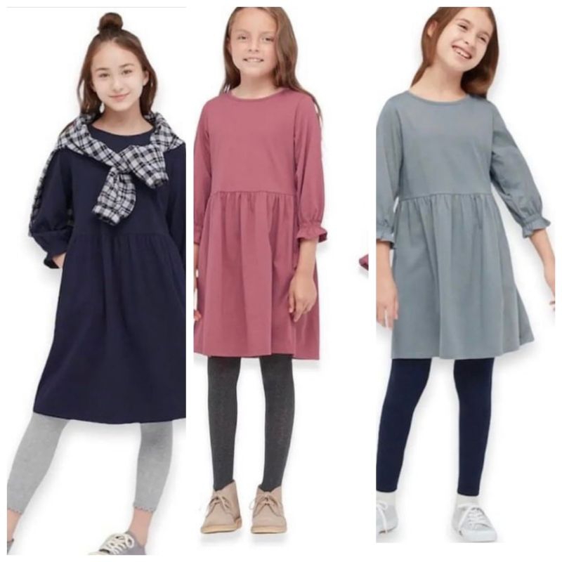 dress UNIQLO dress anak brand UNIQLO