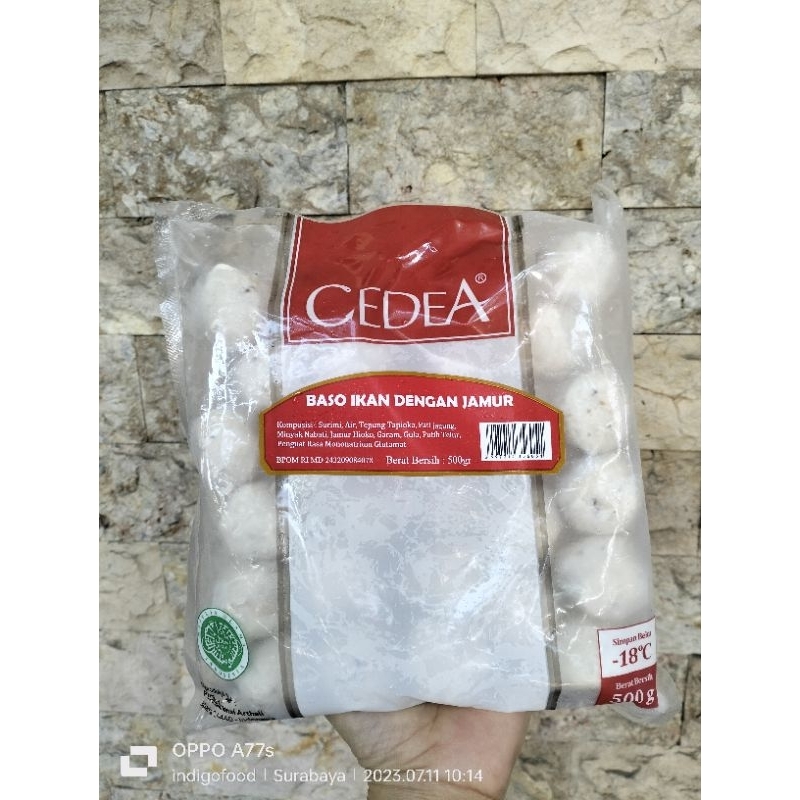 

Cedea Baso Ikan Jamur 500gr