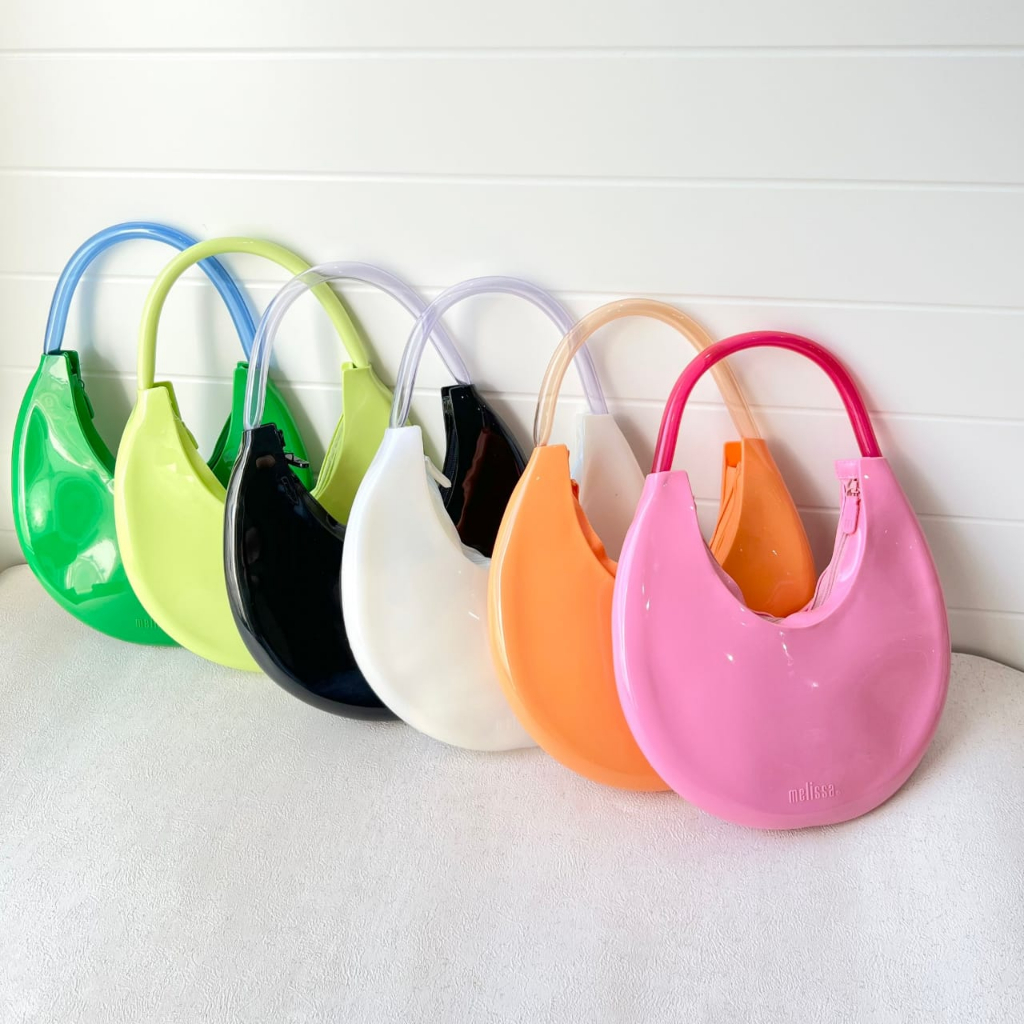 MLB Rounded PVC Hobo Shoulder Bag (MLB001)