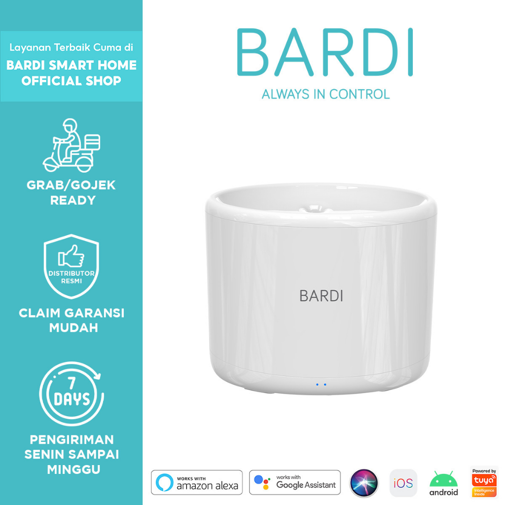 BARDI Smart WIFI Water Fountain Lite Version (Dispenser Minuman Anjing/kucing )