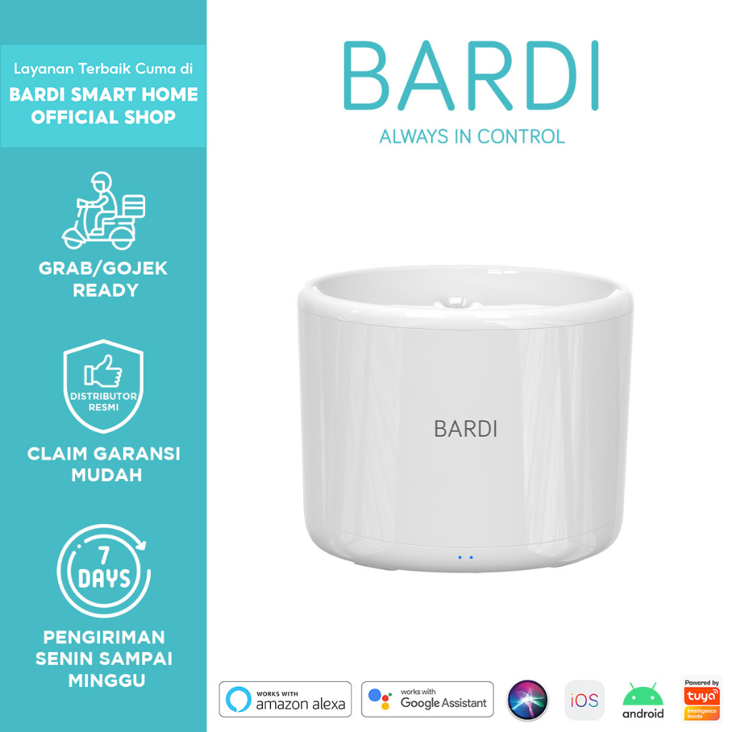 BARDI Smart WIFI Water Fountain Lite Version (Dispenser Minuman Anjing/kucing )