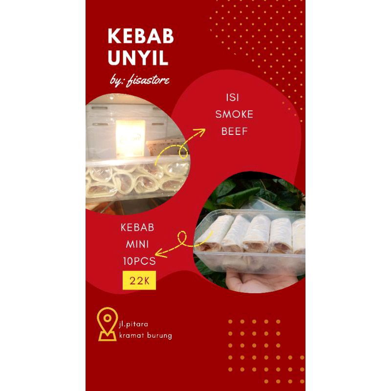 

Kebab unyil frozen