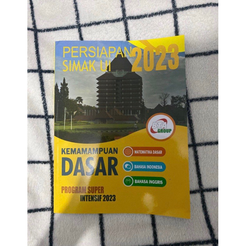 BUKU PERSIAPAN SIMAK UI BTA 2023